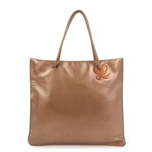 Loewe Anagram Calfskin Tote Beige